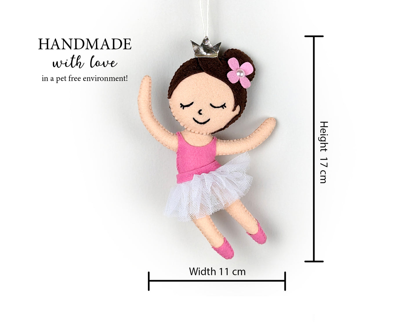 Ballerina Hanging Doll