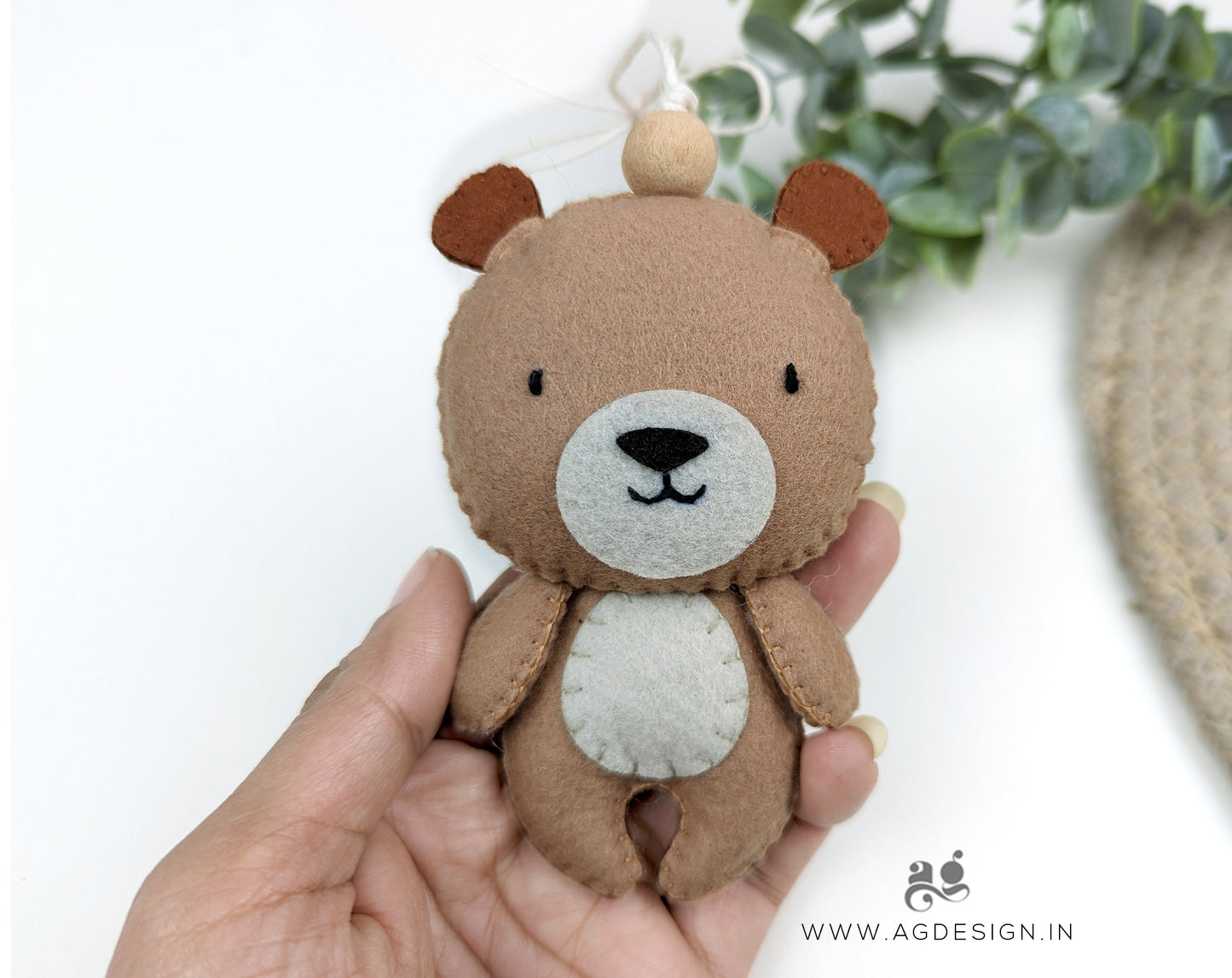 Cute Bear Hanging Toy Charm