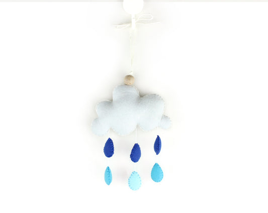 Rain Cloud Hanging Toy Ornament