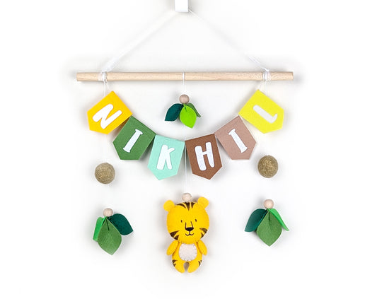 Animal Name Wall Hanging
