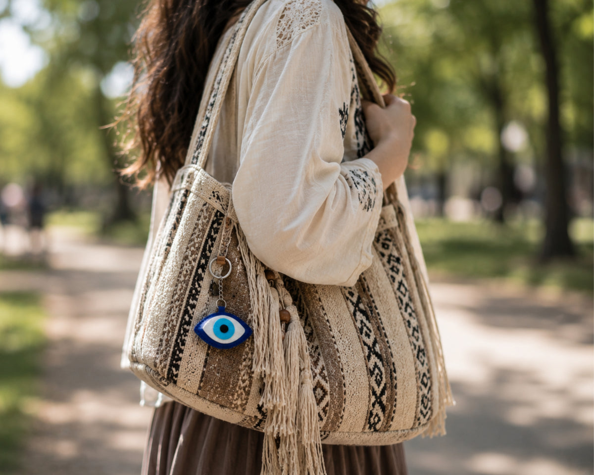 Evil Eye  - Yin Yang Keychain | Set of 2