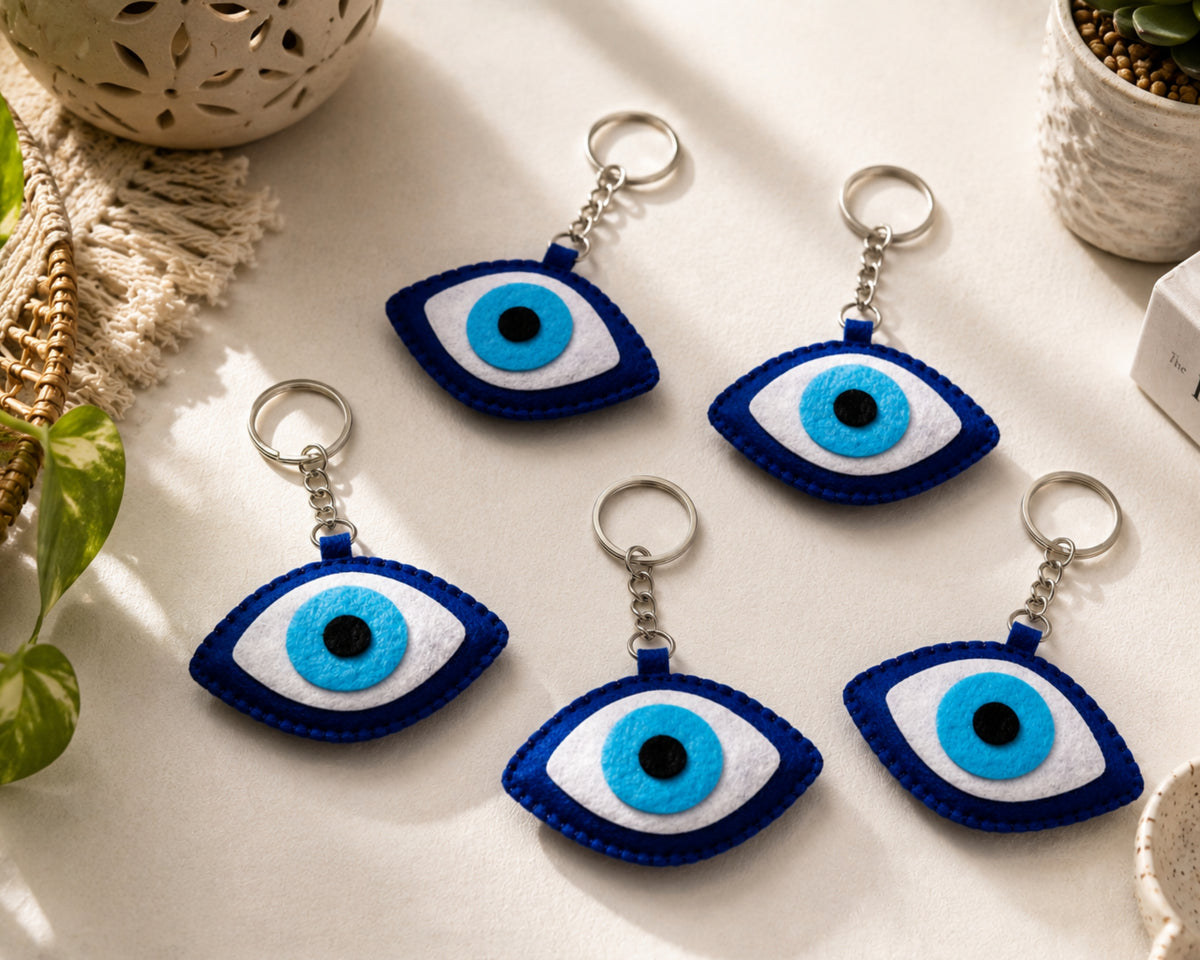 Evil Eye Keychain | Set of 5