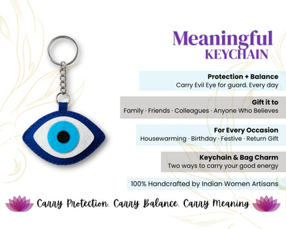 Evil Eye Keychain | Set of 5