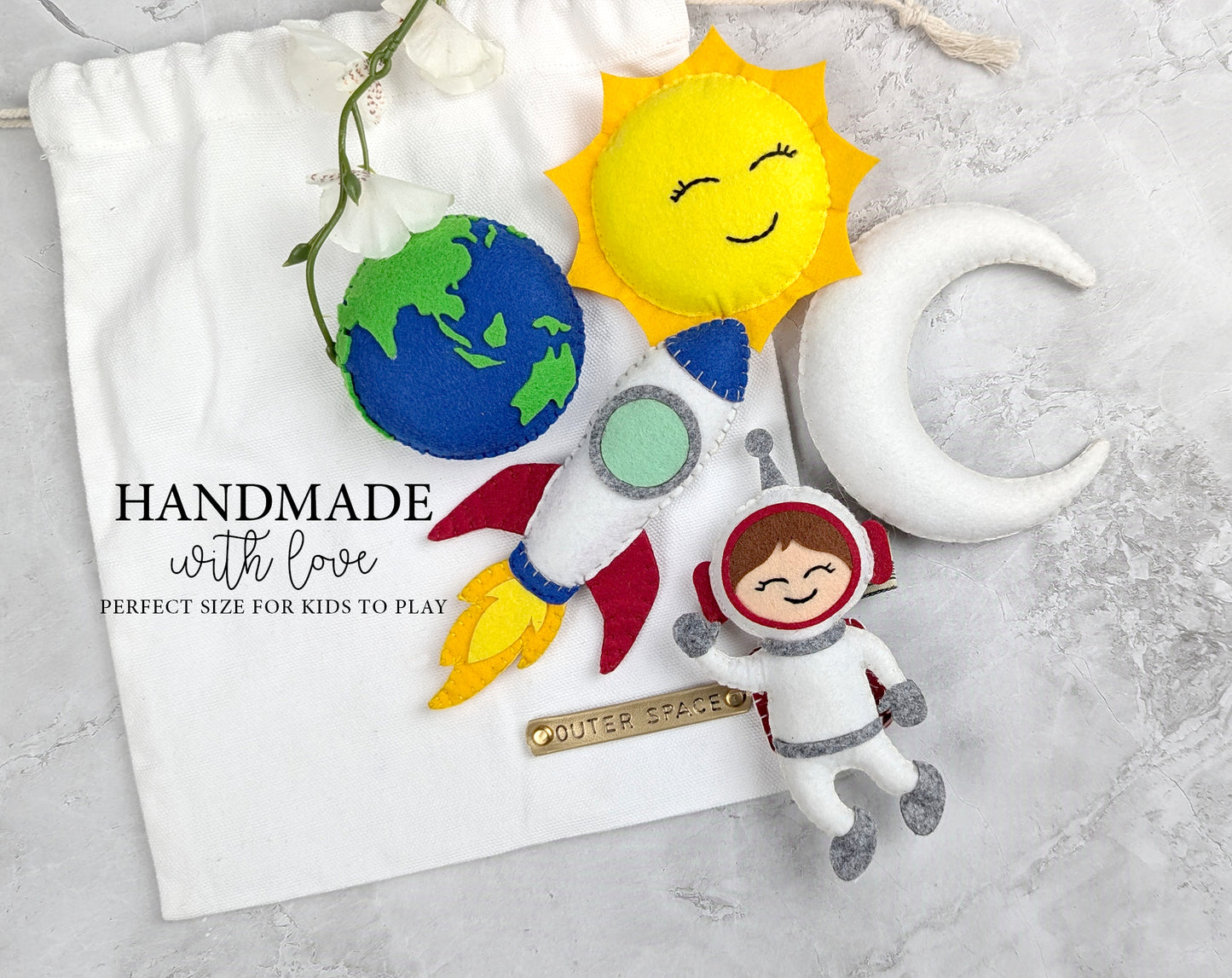 Astronaut Play Toy | Set of 5