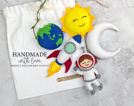 Astronaut Play Toy | Set of 5