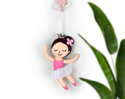 Ballerina Hanging Doll