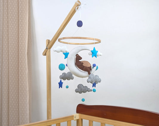 Bear on the Moon Mobile