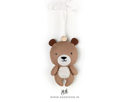 Cute Bear Hanging Toy Charm