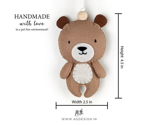 Cute Bear Hanging Toy Charm