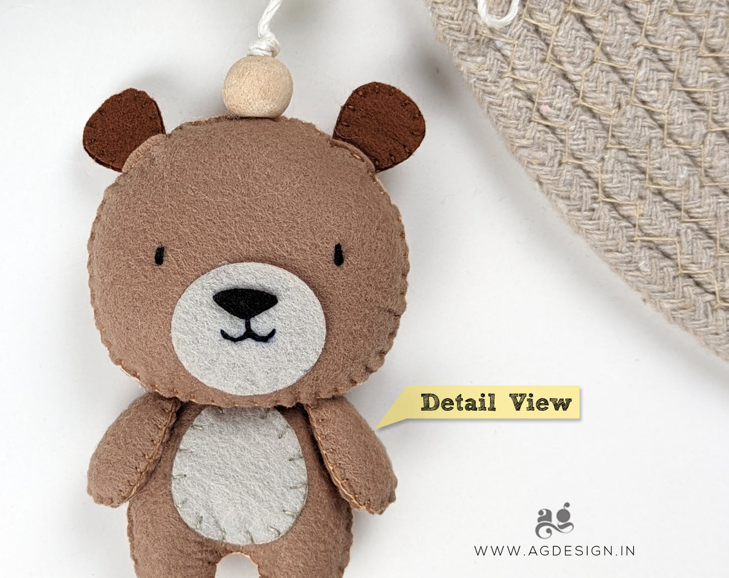 Cute Bear Hanging Toy Charm