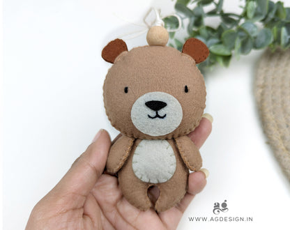 Cute Bear Hanging Toy Charm
