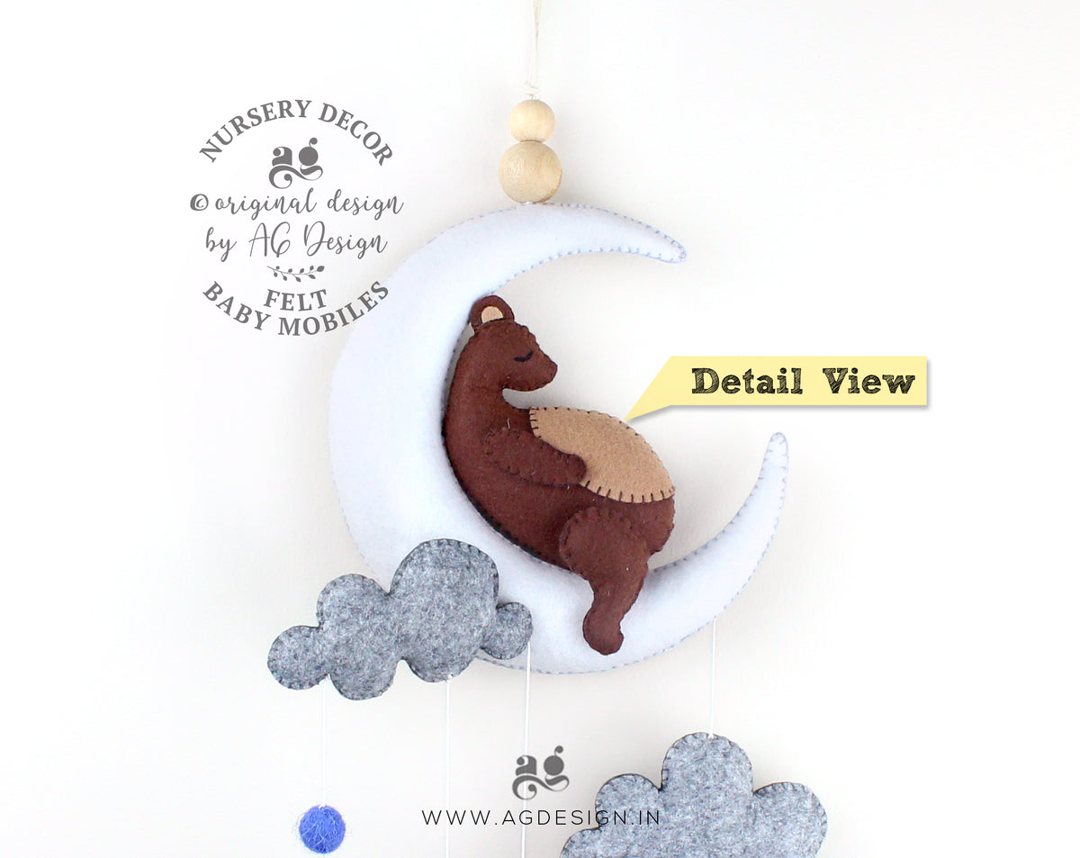 Sleeping Bear Wall Hanging