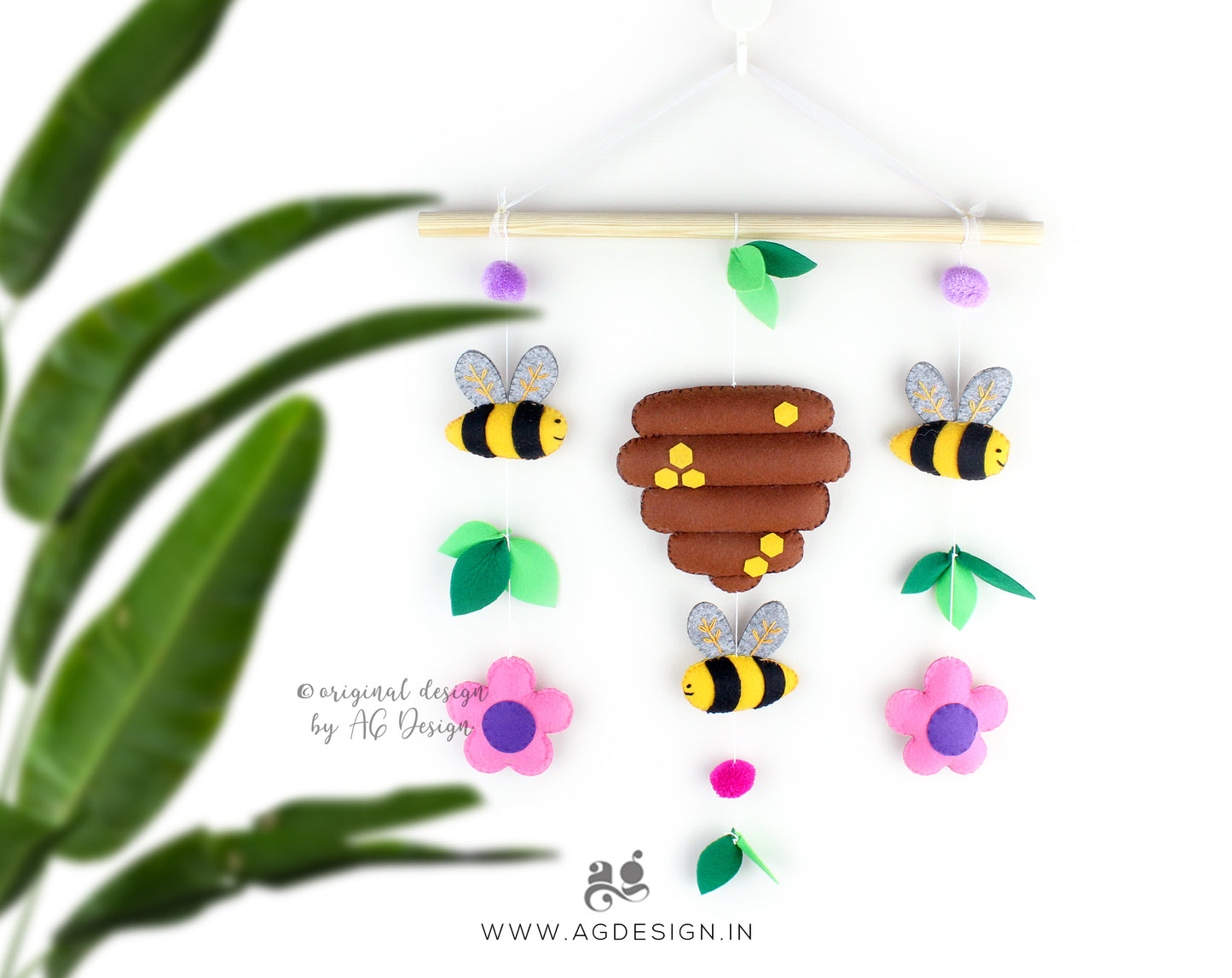 Honey Bee Wall Hanging