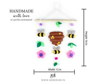 Honey Bee Wall Hanging