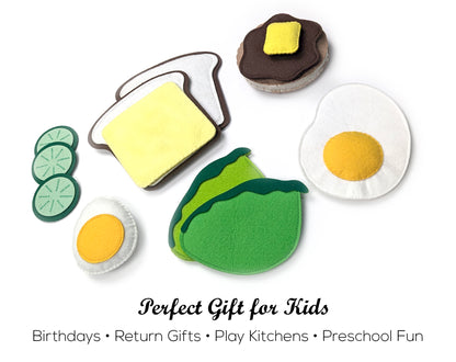 Breakfast Set, Set of 13 with Potli