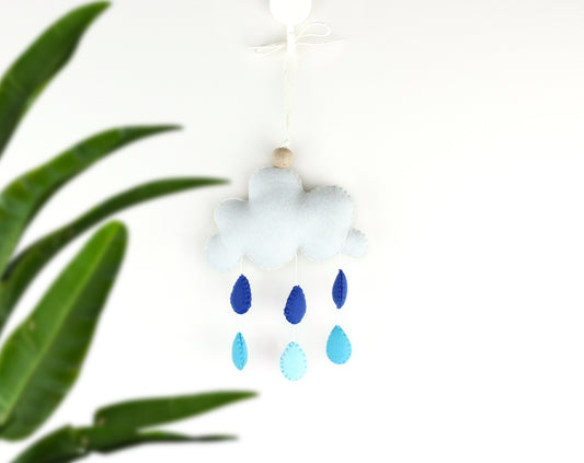 Rain Cloud Hanging Toy Ornament