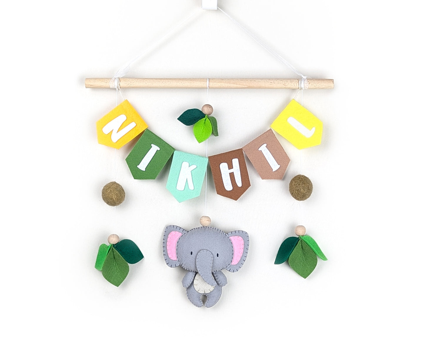 Animal Name Wall Hanging