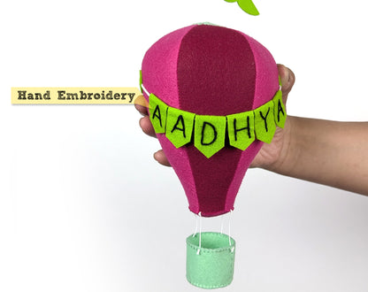 Hotair Ballon Name Hanging