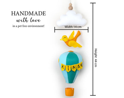 Hotair Ballon Name Hanging