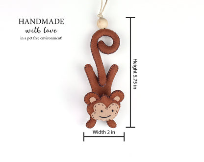 Monkey Hanging Toy Ornament