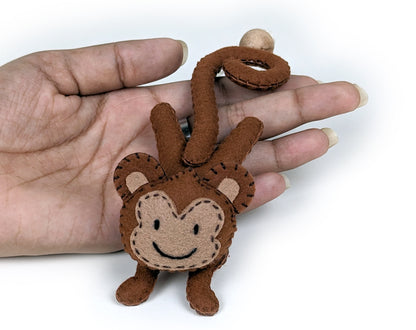 Monkey Hanging Toy Ornament
