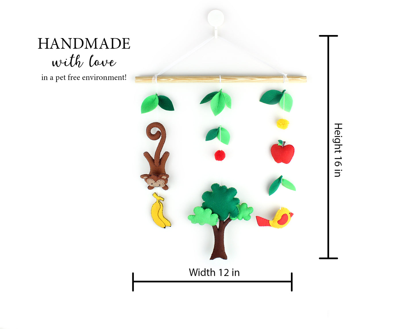 Monkey Wall Hanging