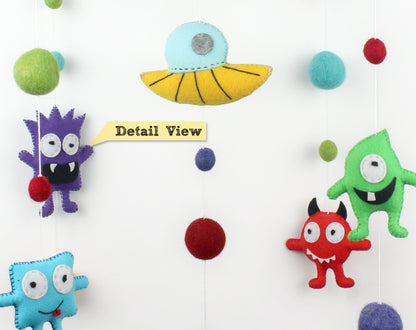 Cute Monsters in space Mobile