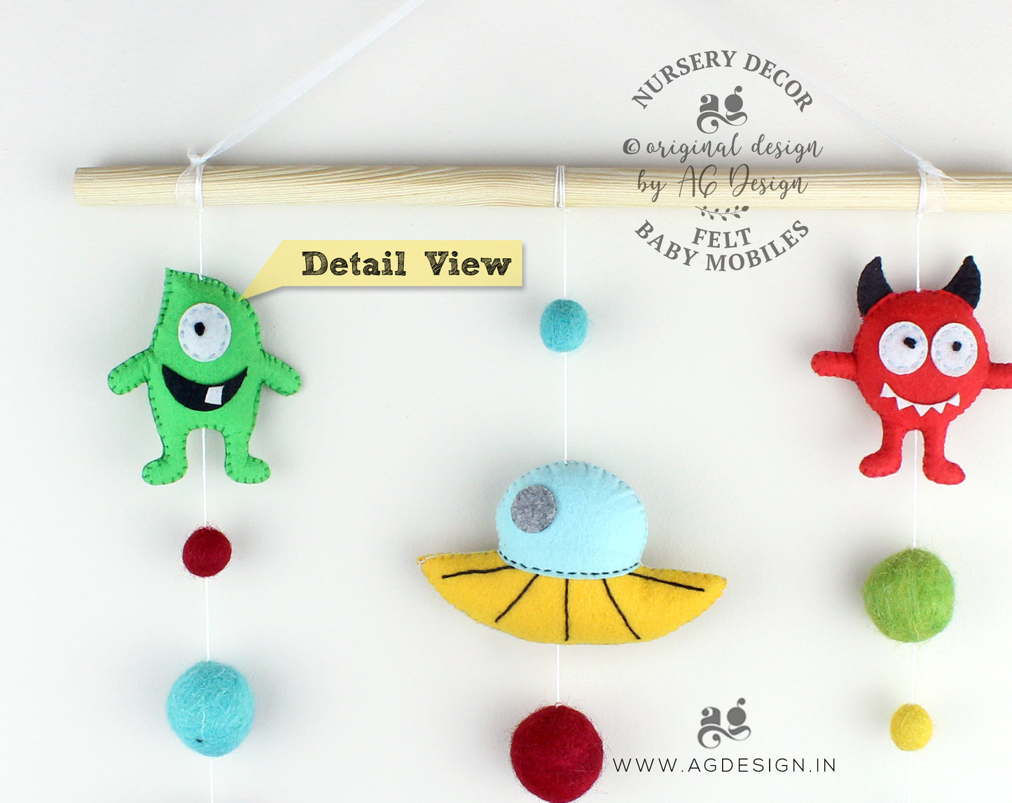 Alien Monster Wall Hanging