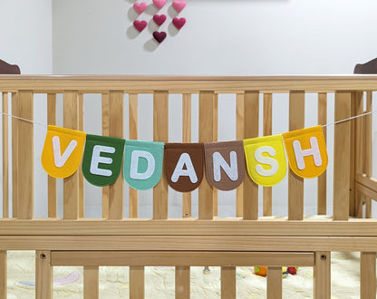 Personalized Forest Name Bunting