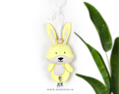 Cute Rabbit Hanging Toy Charm