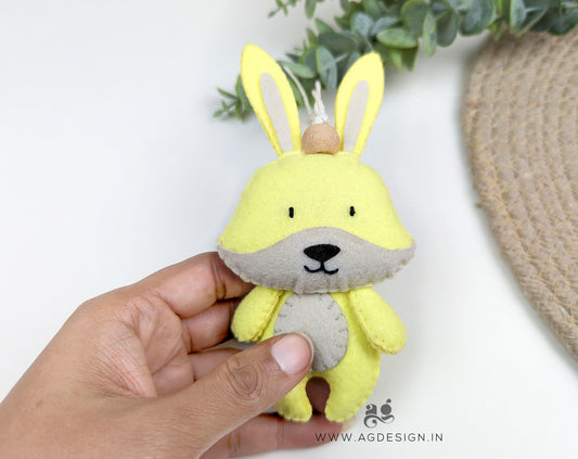 Cute Rabbit Hanging Toy Charm
