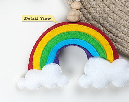 Rainbow Hanging Toy Ornament
