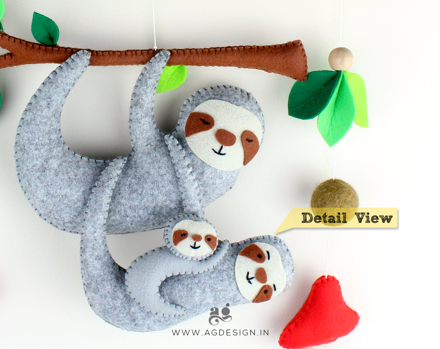 Sloth Wall Hanging