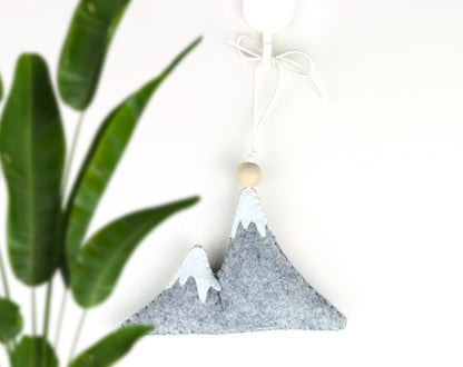 Snow Mountain Hanging Toy Ornament