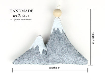 Snow Mountain Hanging Toy Ornament