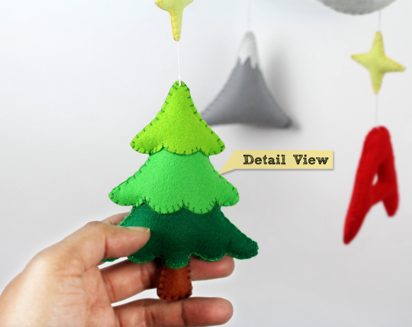 Starry Night Monogram Mobile