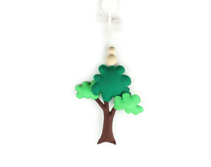 Tropical Tree Hanging Toy Ornament