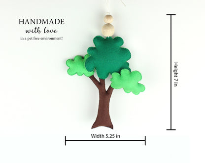 Tropical Tree Hanging Toy Ornament