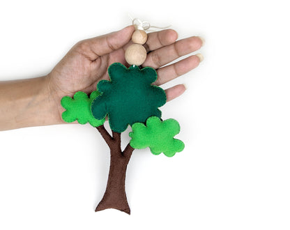 Tropical Tree Hanging Toy Ornament