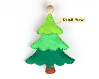 Pine Tree Hanging Toy Ornament